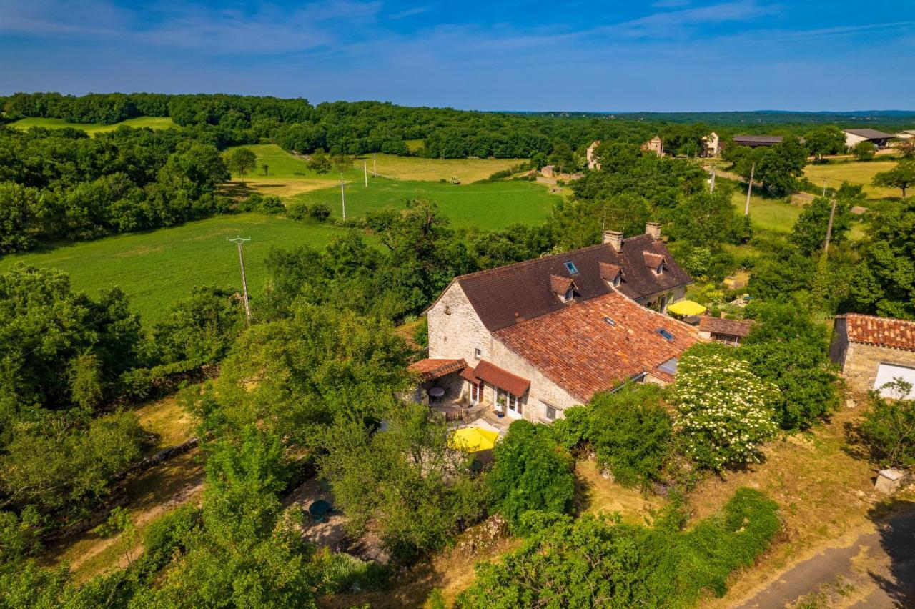 La Hulotte Bed and Breakfast Limogne-en-Quercy Exteriör bild